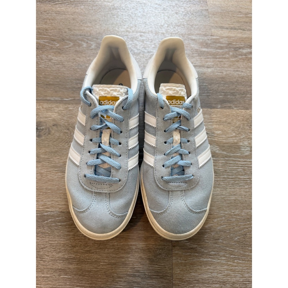 Adidas Gazelle Bold Blue Dawn Cloud White Platform Sneakers ID6991 Womens 7